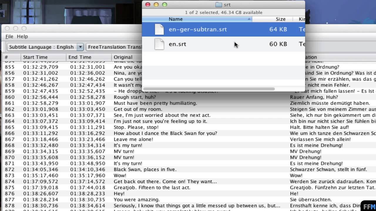 free subtitle software for mac